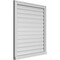 Ekena Millwork Vertical Surface Mount PVC Gable Vent: Functional, w/ 2"W x 2"P Brickmould Sill Frame, 32"W x 36"H GVPVE32X3603SF - alternate 4